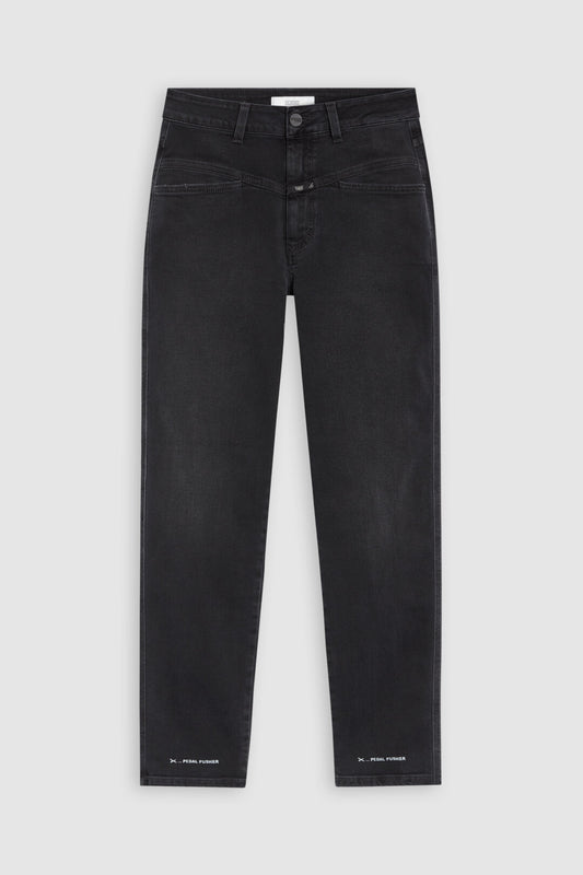 Pedal Pusher Power Stretch Black Denim