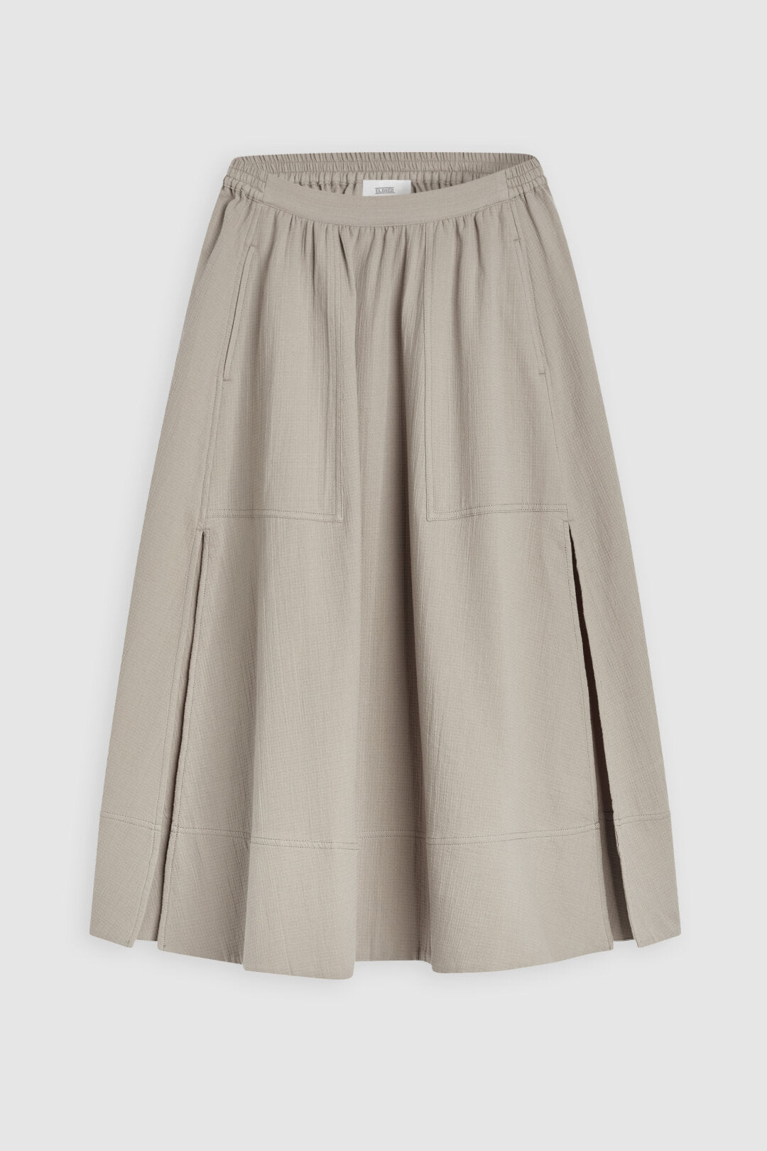 Long Skirt aus Baumwolle